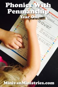 Phonics With Penmanship Year One